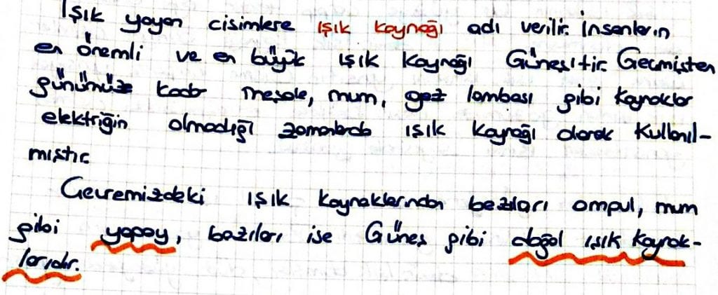 Işığın Yayılması