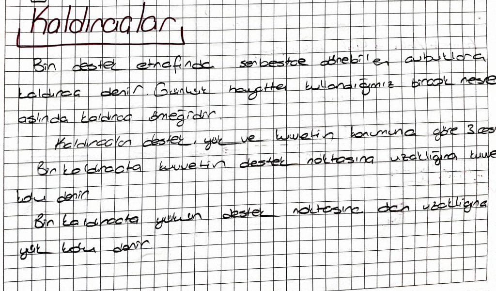 kaldıraç