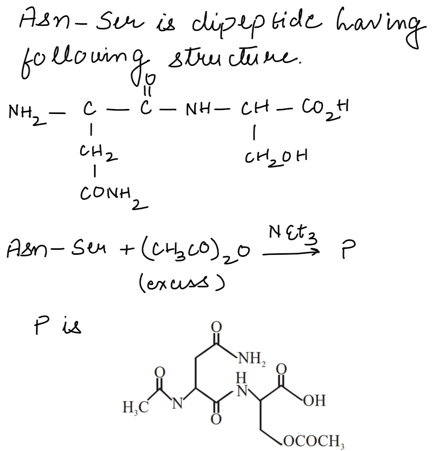 The correct structure of product 'P' in the following reaction is JEE Main 2019 question paper with solutions