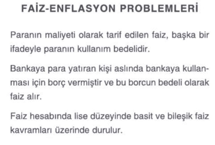 enflasyon problemleri