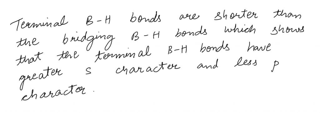 The correct statement about B2H6 is JEE Main 2021 Answer Key