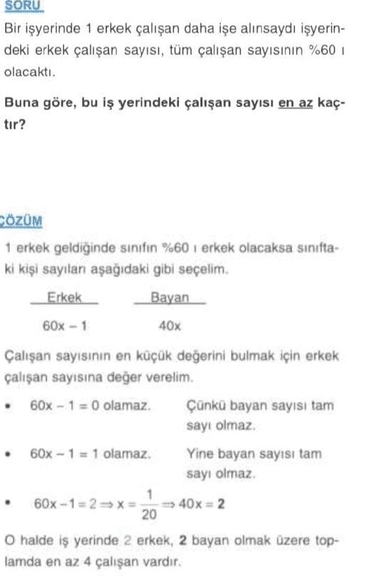 matematik örnek soru çözümü
