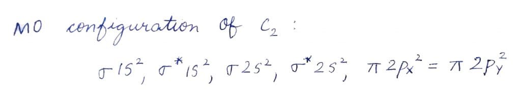 Which of the following diatomic molecular species has only π bonds according to Molecular Orbital Theory NEET 2019 Solved Question Paper