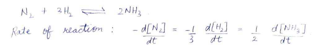 For the chemical reaction NEET 2019 question paper with solutions Chemistry