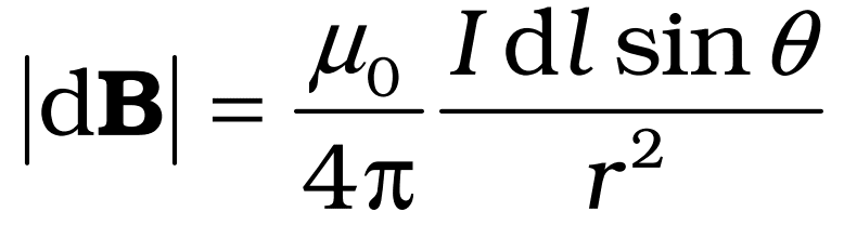 Biot Savart Law Formula