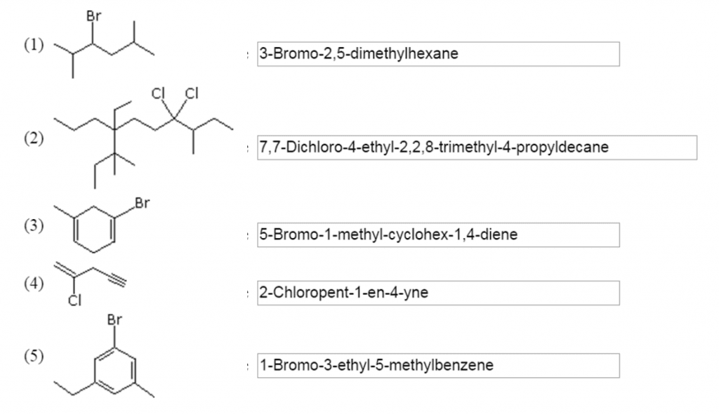 IUPAC Nomenclature