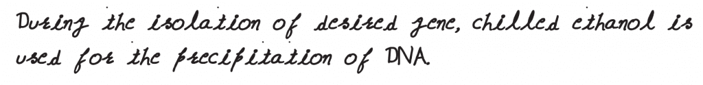 NEET 2019 question paper DNA precipitation out of a mixture of biomolecules can be achieved by treatment with