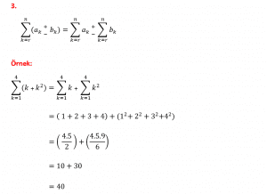 Toplam Sembolü Konu Anlatımı ve Örnek Soru Çözümü - Kunduz - Kunduz