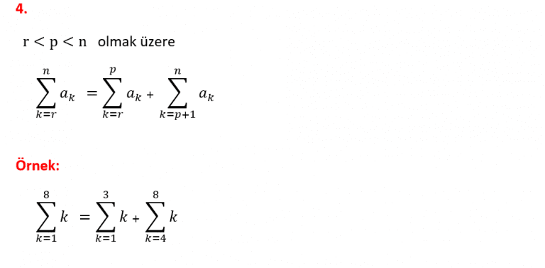 Toplam Sembolü Konu Anlatımı ve Örnek Soru Çözümü - Kunduz - Kunduz
